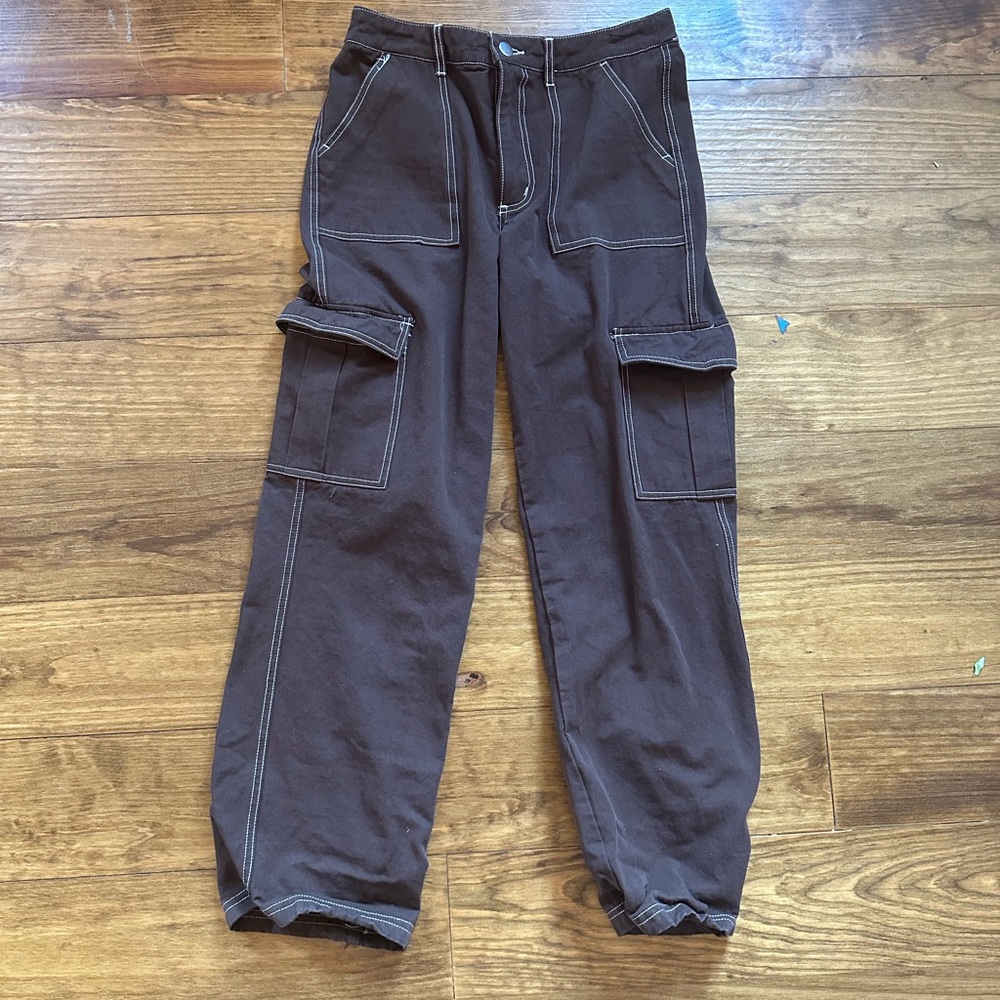 Size small brown cargo pants from Full Tilt!